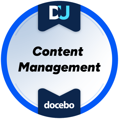 Copy of content management badge